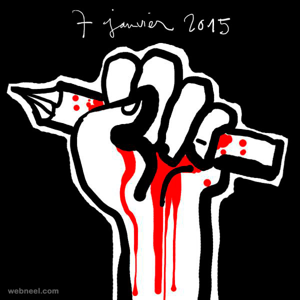 charlie hebdo attack cartoon