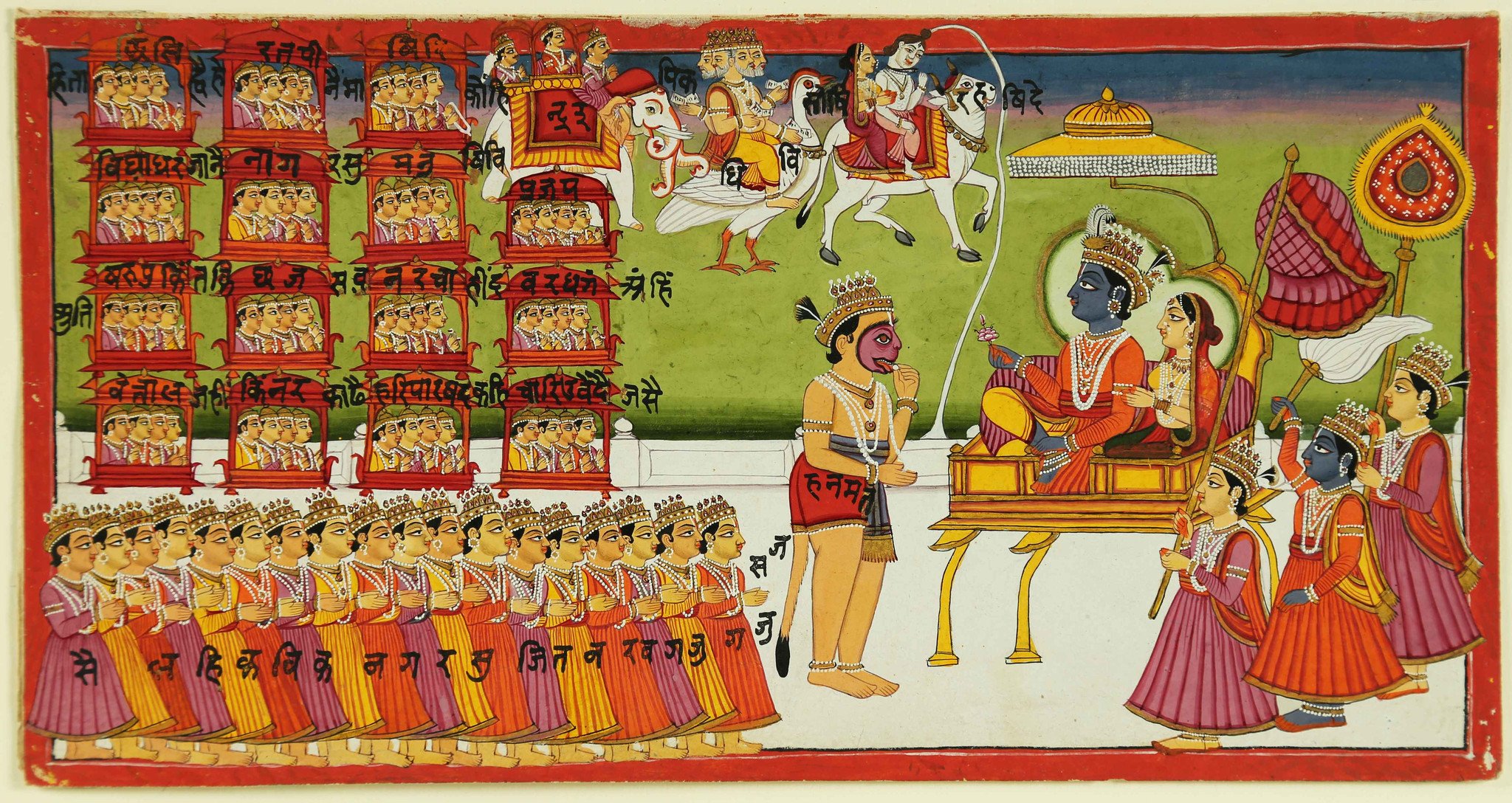 miniature rajasthani painting