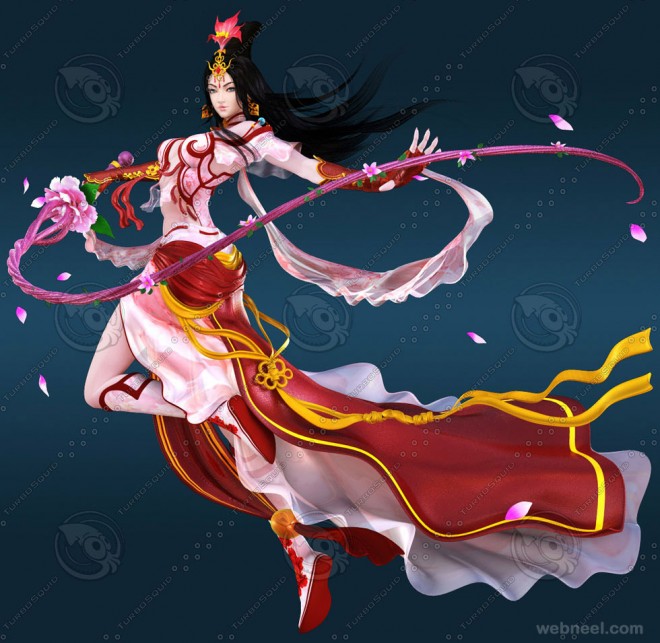 3dsmas 3d game character design