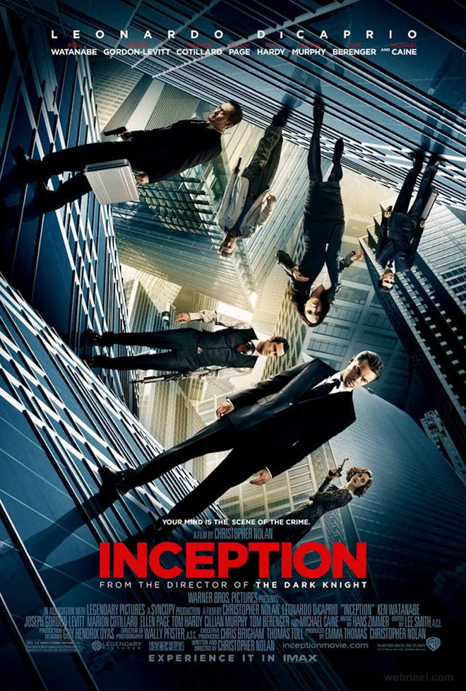 inception creative movie poster design