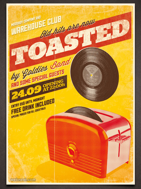 vintage music posters