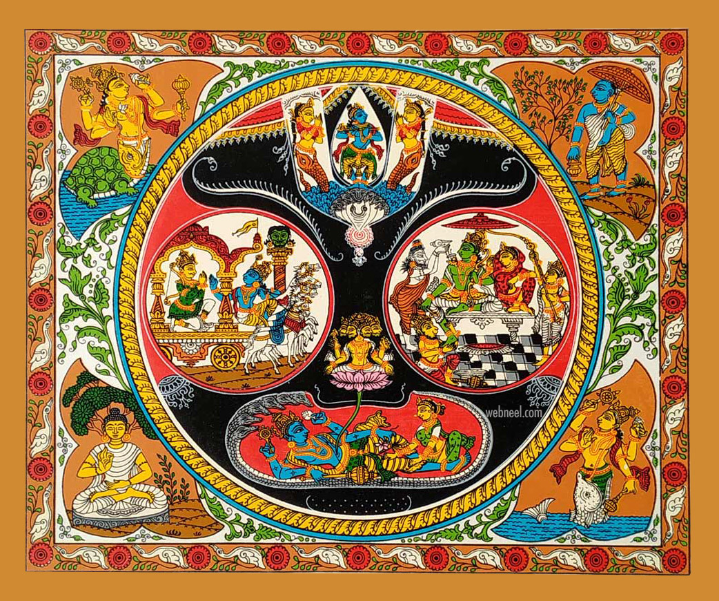 pattachitra painting jagannath eye