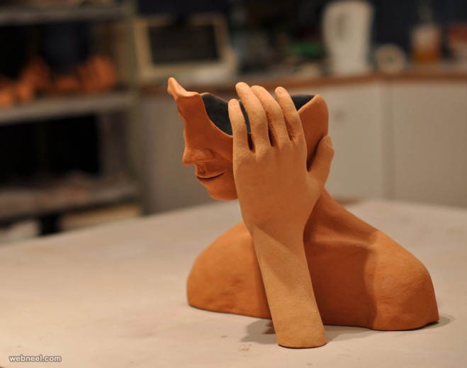 clay sculpture by matias sierra