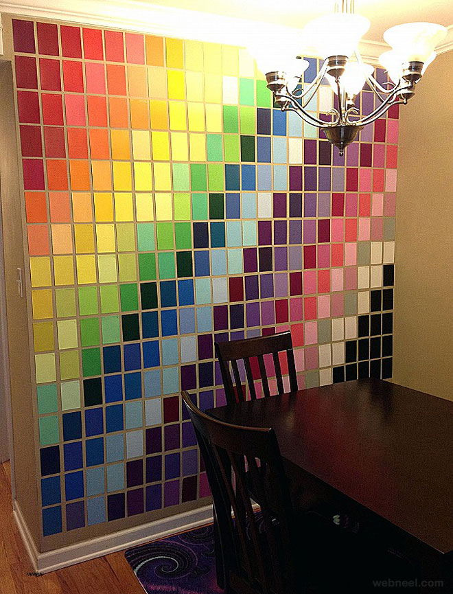 wall art ideas colors