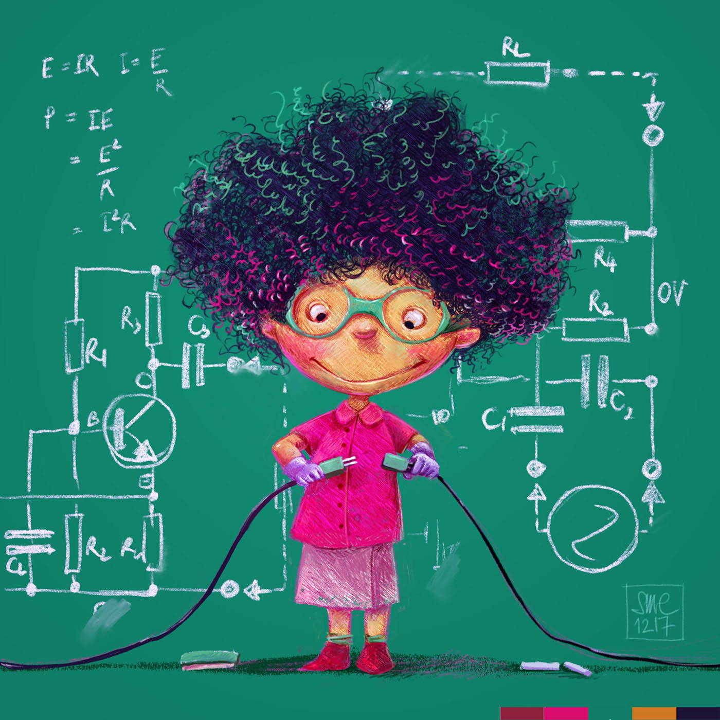 digital illustration art by simona ceccarelli