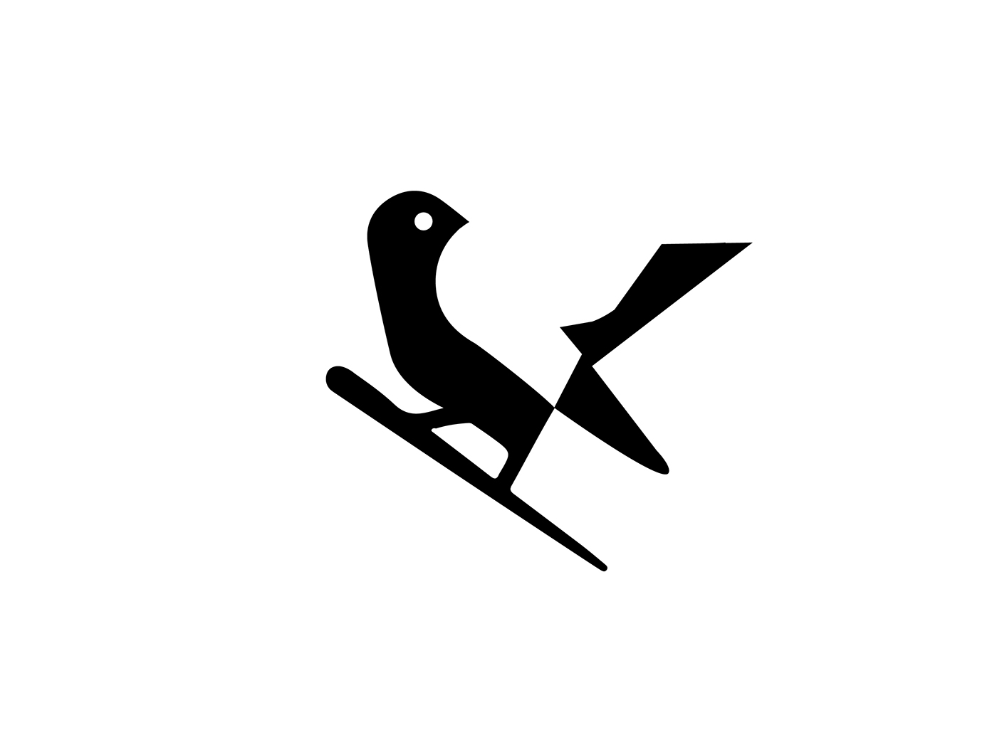 logo design bird by martigny matthieu