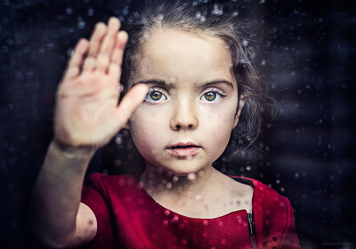 portrait photo kid by Sam