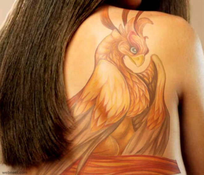phoenix tattoo design
