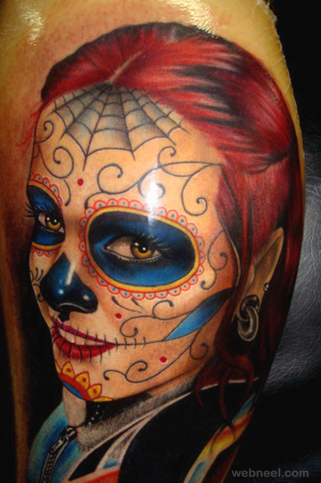 funny 3d tattoo