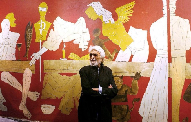 mf husain painting museum