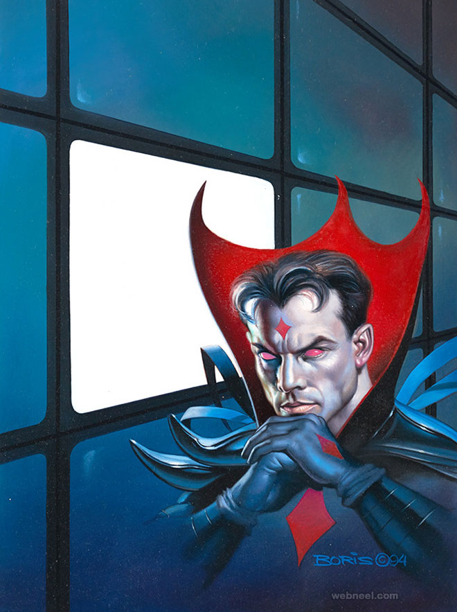 boris vallejo painting sinister
