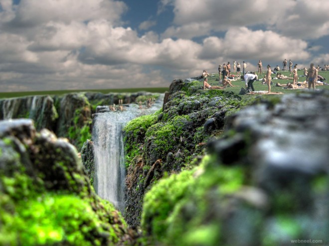 tilt shift photography