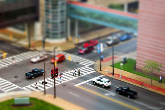 tilt shift photography