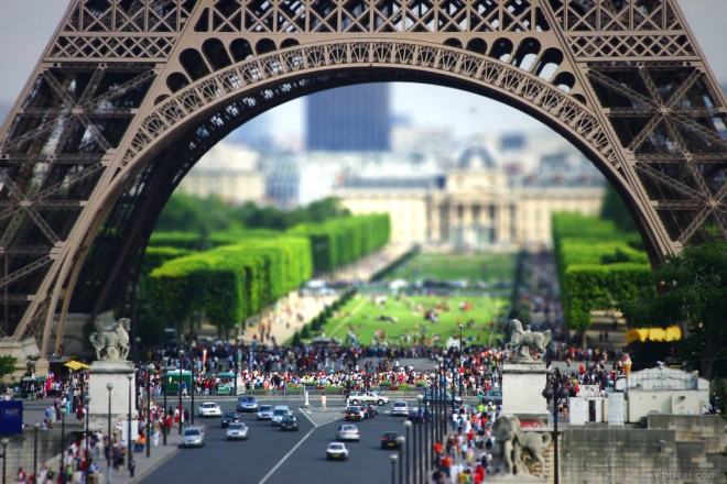 tilt shift photography