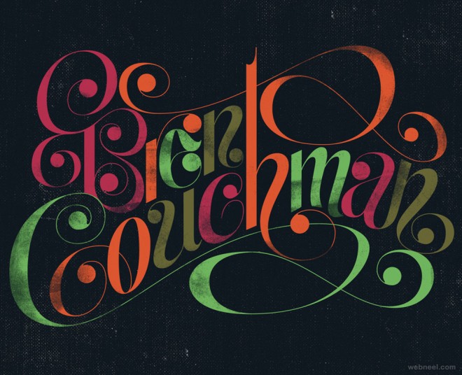 typography design by erikmarinovich