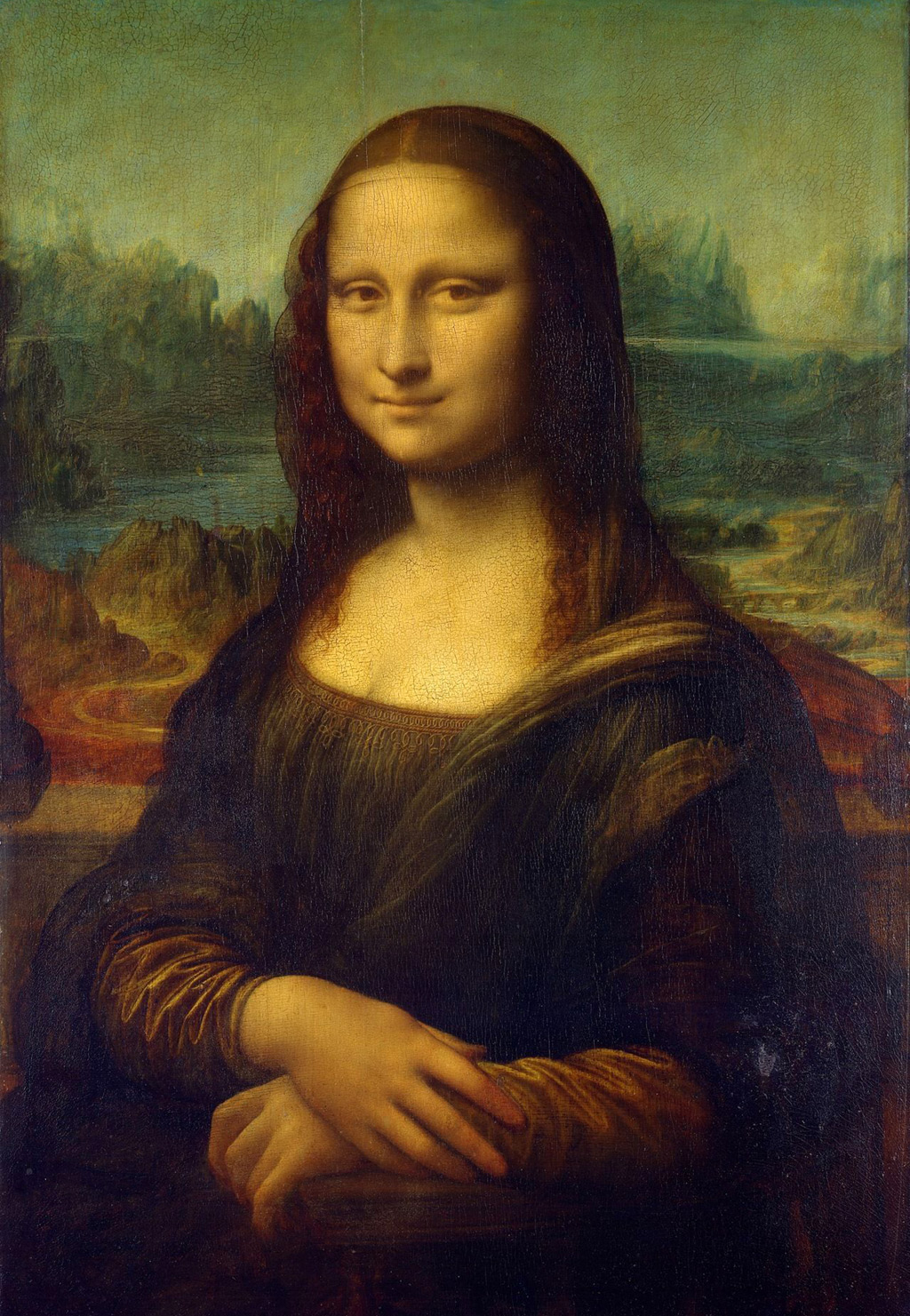 famous oil painting monalisa by leonardo da vinci