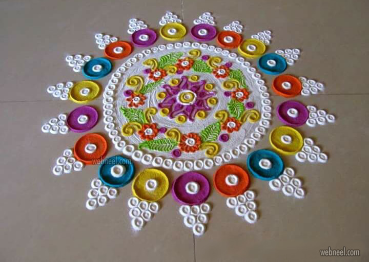 rangoli design by poonam borkar
