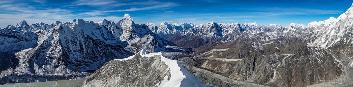 panoramic photography island by hendrik koners