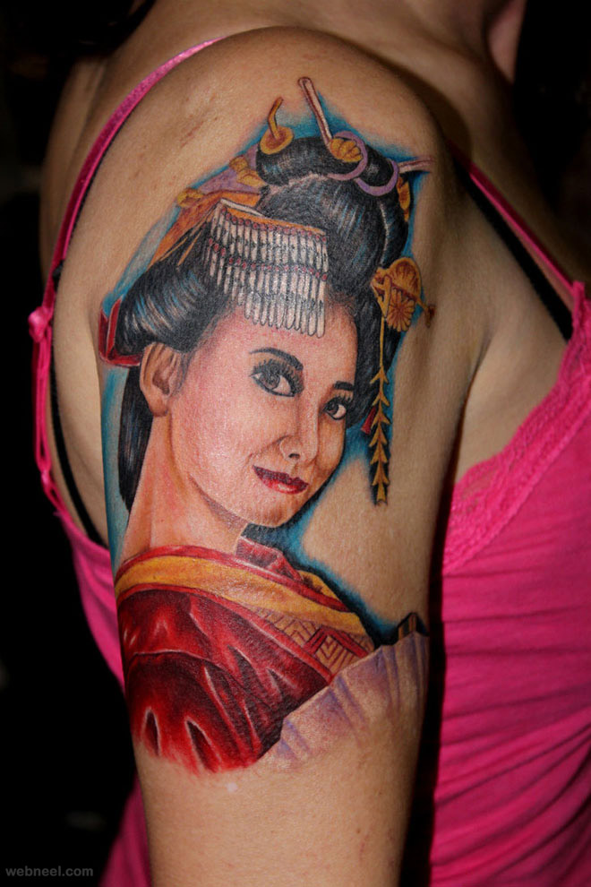 tattoo arm