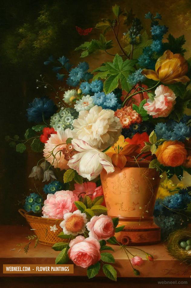 flower paintings flower paintings