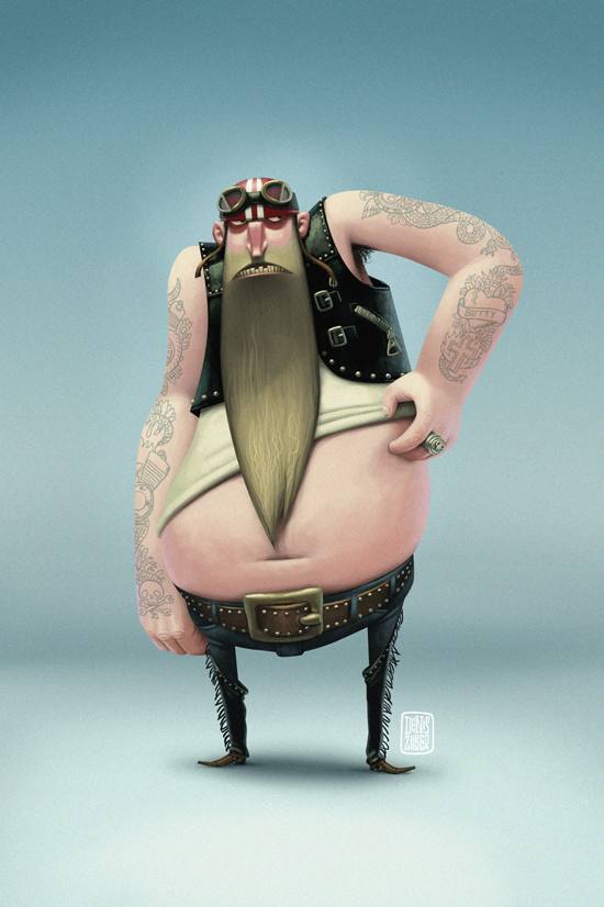 3d character design jonathan