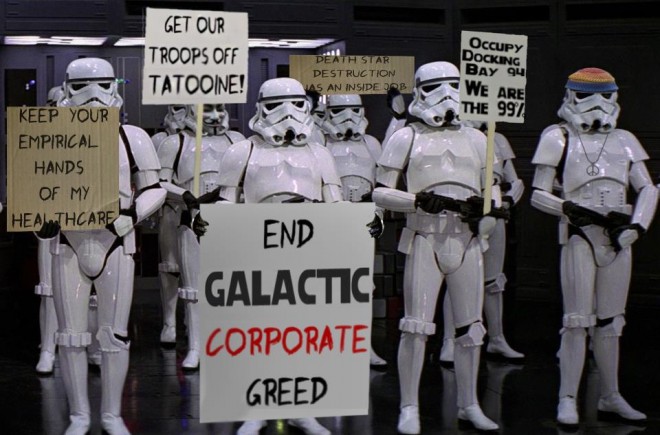 Star Wars occupy