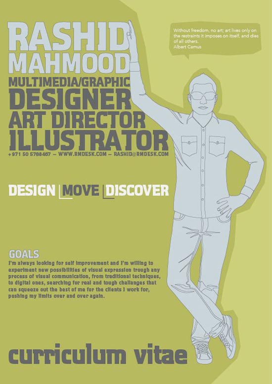 creative resume design