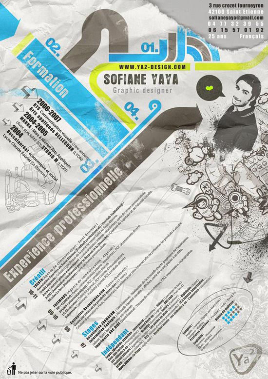 creative resume design