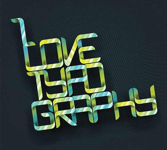 creative typography design