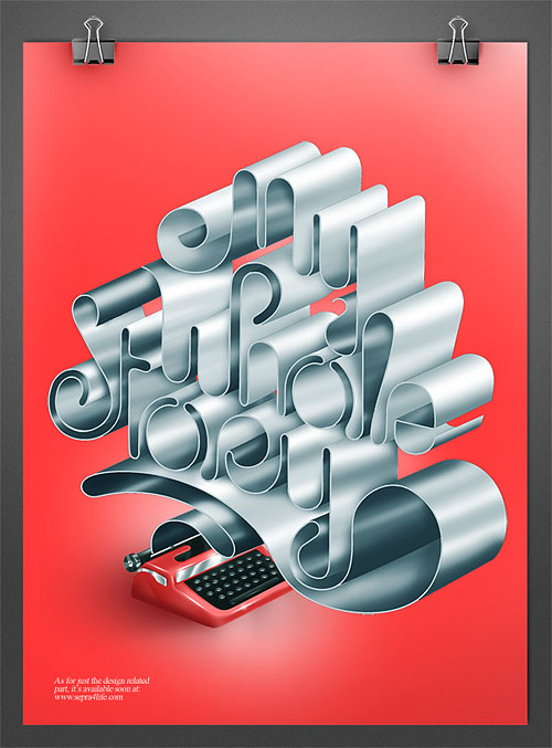 creative typography design