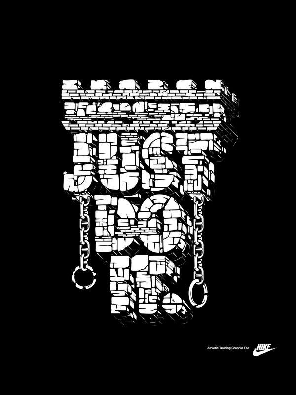 creative typography illustration design