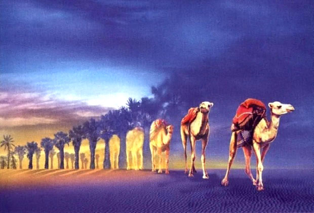 illusion art painting