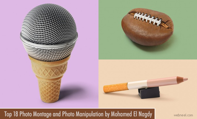 20 Photo Montage and Photo Manipulation works using everyday objects by Mohamed El Nagdy