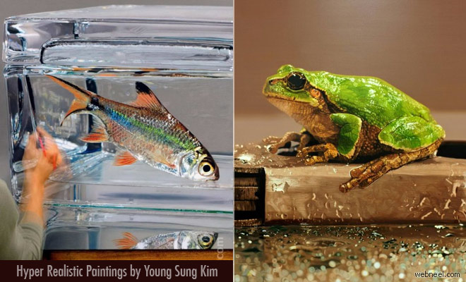Fish in a Glass - 35 Stunning Hyper-Realistic Paintings by Young Sung Kim