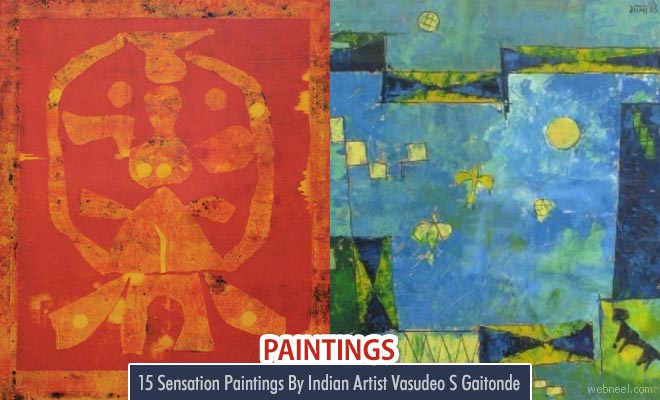 Sensational Abstract Paintings by Indian Artist Vasudeo S Gaitendo