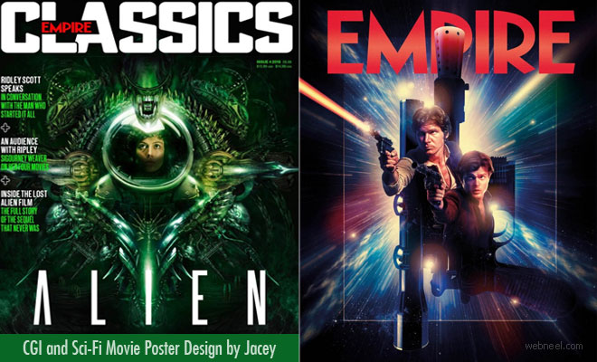 Back to the Classics Movie Poster - CGI and Sci-Fi Movie Poster Design by Jacey