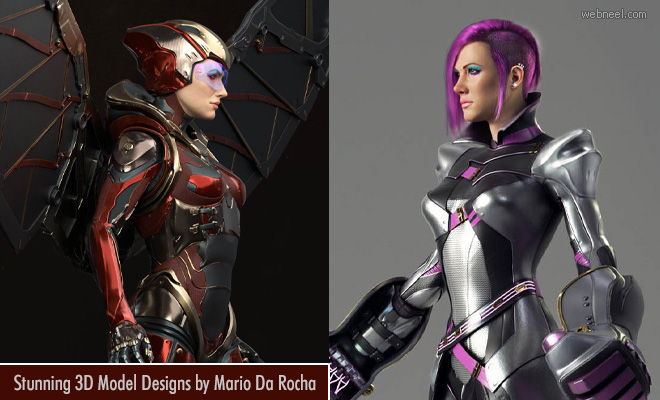 Unresolved Mystery - 20 Stunning Sci-fi 3D Model Designs by Mario Da Rocha