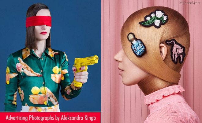 20 Quirky and Bold advertising Photography ideas by Aleksandra Kingo