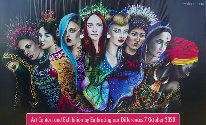 Art Contest and Exhibition by Embracing Our Differences - 1 April 2021