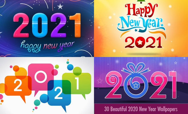 60 Beautiful 2021 New Year Wallpapers for your desktop