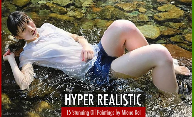15 Stunning Hyper Realistic Oil Paintings by Japanese artist Mieno Kei