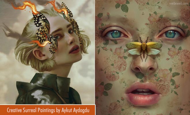 25 Whimsy Surreal Paintings and Illustrations by Turkey Artist Aykut Aydogdu