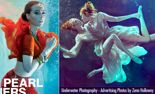 Stunning display of Underwater Photography and Advertising ideas by Zena Holloway