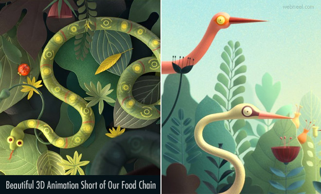 Casse Croute - Beautiful 3D Animation Short of Our Food Chain by Troublemakers Studio