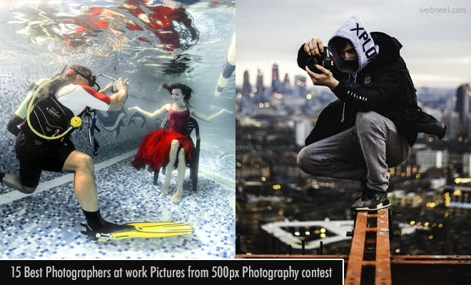 15 Best Pictures of Photographers at work from 500px Photography contest