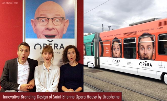 Innovative Branding Design of Saint Etienne Opera House by Grapheine