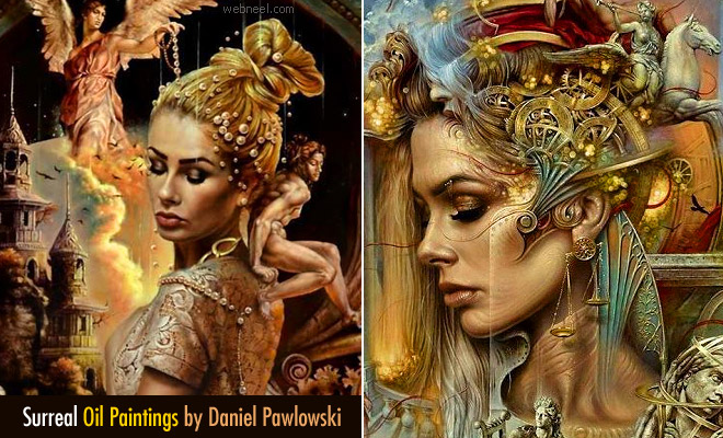 Stunning Surreal Oil Paintings by Daniel Pawlowski - Mystical Sands of Time