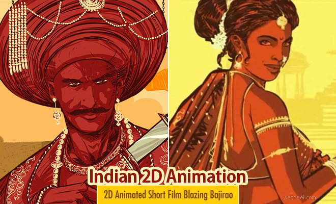 Indian 2D Animation Short Film Blazing Bajirao