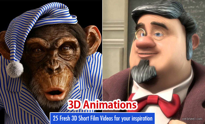 25 New 3D Animation Short Film Videos around the world