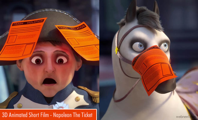Award-Winning Best 3D Animated Short Film, Napoleon: The Ticket
